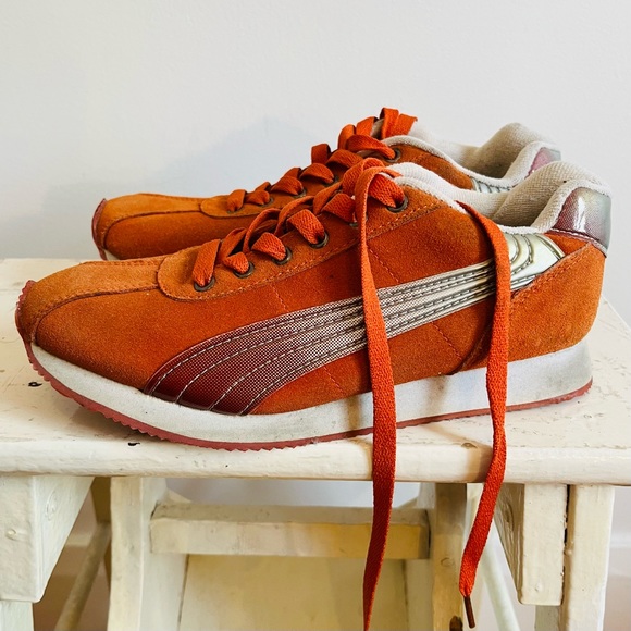 Vintage leather North Star sneakers runners - Picture 5 of 7